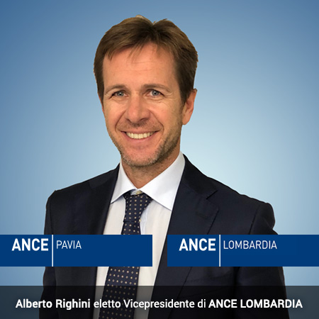 Nuova carica per Alberto Righini, Presidente di Ance Pavia eletto Vicepresidente di Ance Lombardia
