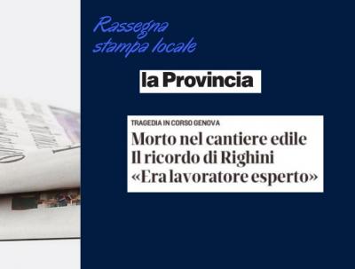 La_Provincia_Pavese_Alberto_Righini_Rassegna_stampa_locale